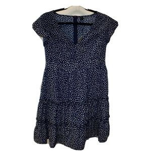 Zaful Forever Young Blue Dotted Girls M Dress NWT
